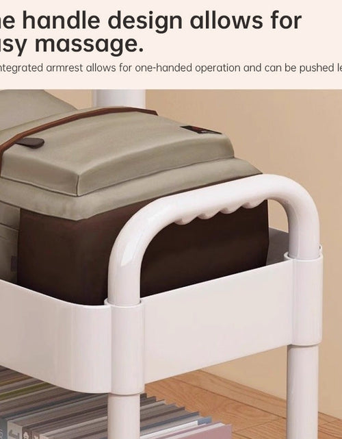 Load image into Gallery viewer, Multi-Layer Wheeled Utility Cart (for home, kitchen, bathroom storage: snacks, books)
