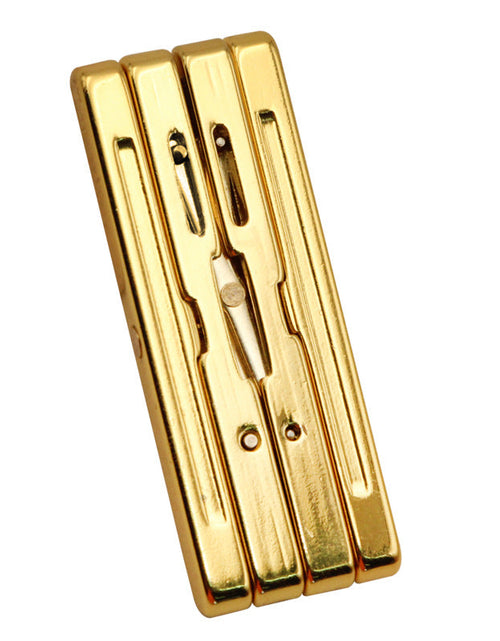 Load image into Gallery viewer, Cigar shelf pure copper gold-plated folding shelf portable cigarette holder simple
