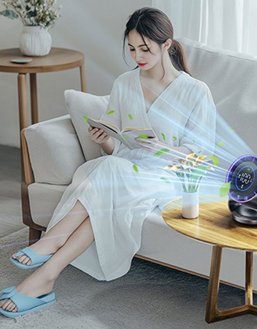 Load image into Gallery viewer, 2025 New 100-Speed High - Speed Circulating Fan for Home. 6 - Inch Charging Digital Display, Turbo Desktop Electric Fan
