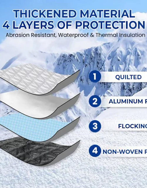 Load image into Gallery viewer, Snow Cover, Car Clothing Snow Shield Windscreen Winter Window Frost-proof Ice-proof And Snow-proof Cover
