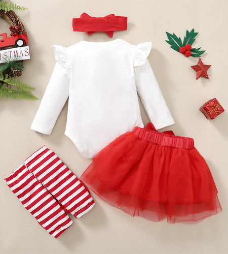 New popular Christmas dress set for girls