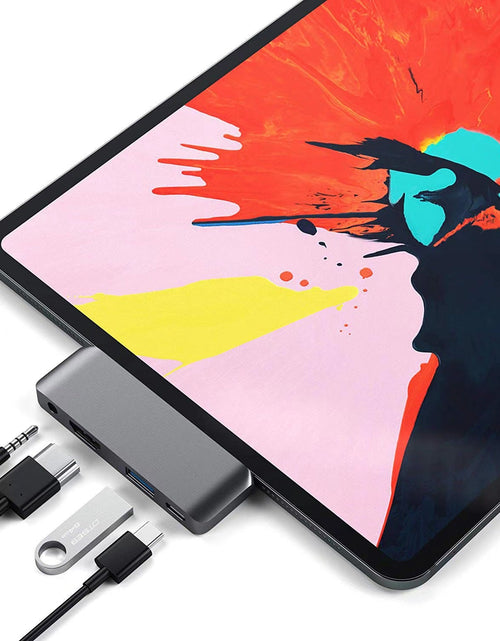 Load image into Gallery viewer, Type-c splitter switch game console mobile phone computer HD usb c suitable for ipad four-in-one expansion dock

