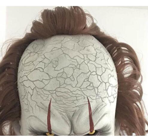 Load image into Gallery viewer, Stephen King's It Mask Pennywise Horror Clown Joker Mask Clown Mask Halloween Cosplay Costume Props
