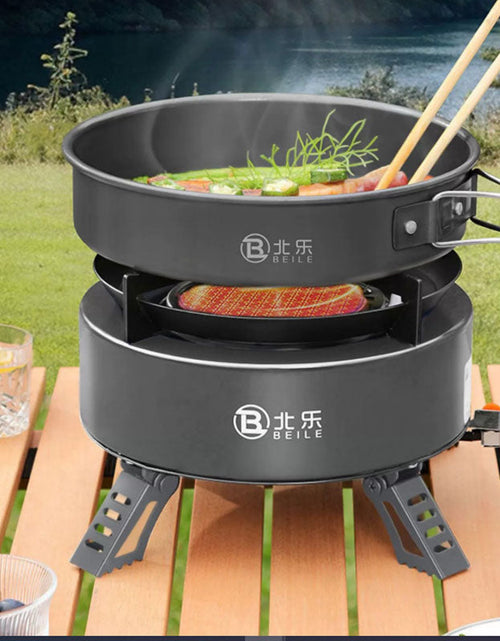 Load image into Gallery viewer, New Explorer 4000W infrared camping stove: portable, windproof, with electronic ignition for outdoor cooking.
