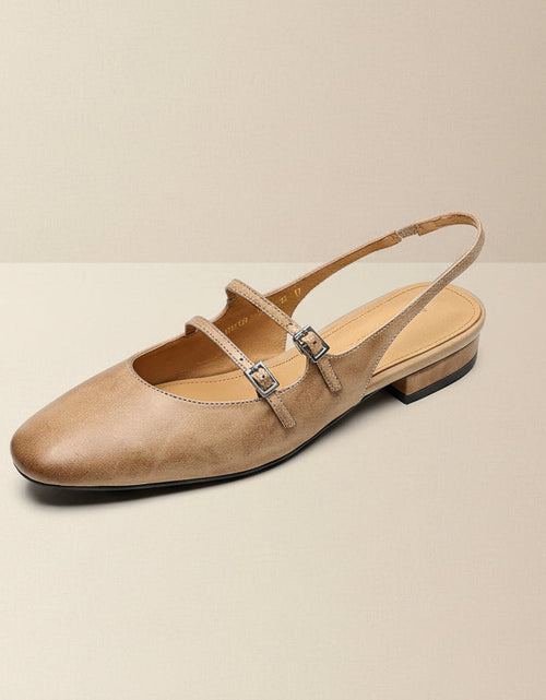 Load image into Gallery viewer, Women’s Flat Sandals with Soft Sole and Single Strap
