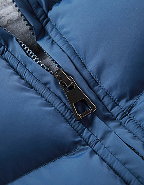 Load image into Gallery viewer, Fashion Sleeveless Jacket 2019 Men Thickening 100% Cotton Vest Hat Hooded Warm Vest Winter Waistcoat Men Casual Windbreaker
