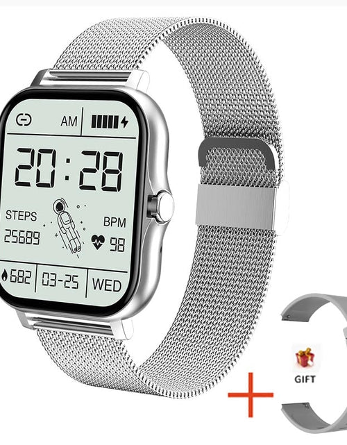 Load image into Gallery viewer, Women Smart watch Men 1.69" Color Screen Full touch Fitness Tracker Bluetooth Call Smart Clock Ladies Smart Watch Women
