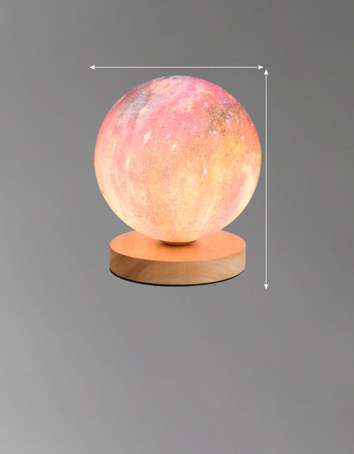 Load image into Gallery viewer, 3D Moon Lamp Moon Lamp Desk Charging Lamp Bedroom Bedside Lamp Creative Ins Gift Atmosphere Night Lamp
