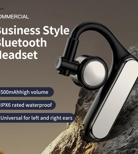 Z8 Bluetooth earphones wireless single ear business hot selling Bluetooth 5.4 long endurance single-sided hanging ear earphones