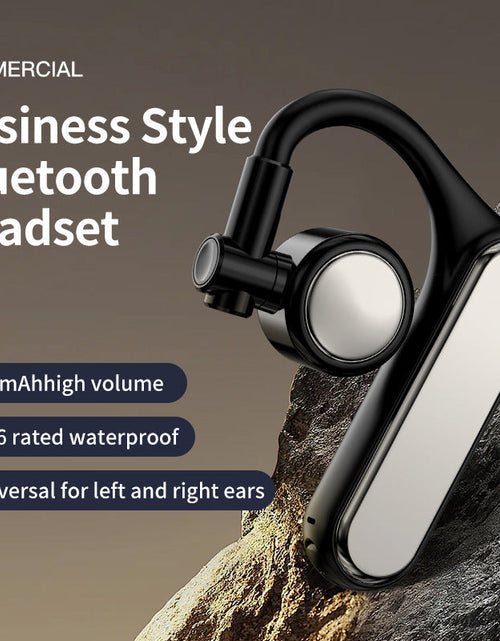 Load image into Gallery viewer, Z8 Bluetooth earphones wireless single ear business hot selling Bluetooth 5.4 long endurance single-sided hanging ear earphones
