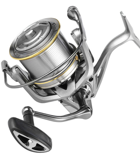 17+1BB 8000-14000 Series Aluminum Alloy Spool Fishing Reel, 4.8:1 Gear Ratio, Durable Long Casting for Baitcasting