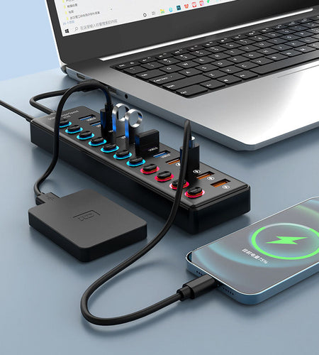 3.1 Gen2 HUB3.0 Hub Laptop Distribution Device Mobile Expansion Device Hub Expansion Dock 11 in One