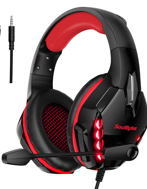 Load image into Gallery viewer, S11 Head mounted Gaming Chicken Earphones Wired Control Esports Earphones Luminous Computer Earphones
