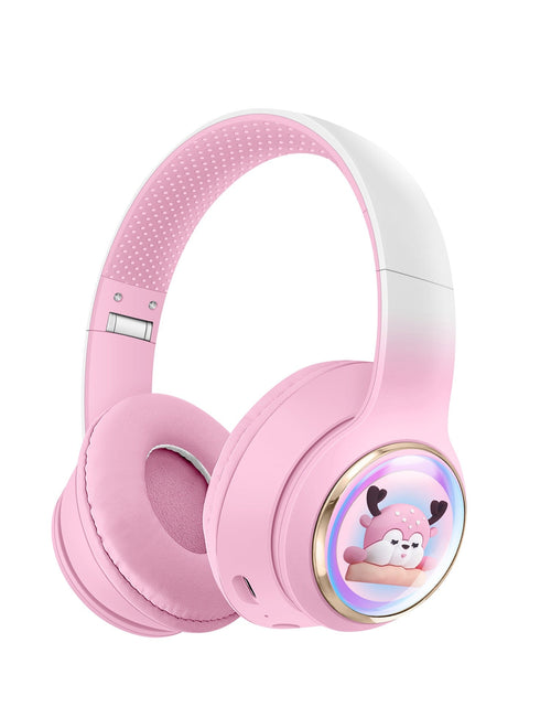 Load image into Gallery viewer, AKZ-56 Earphones Space Cabin Cute Cartoon Pet Bluetooth Headwear Large Battery Earphones Foldable Earphones
