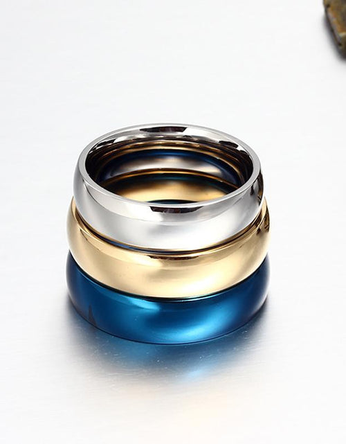 Load image into Gallery viewer, Vnox 6mm Classic Wedding Ring for Men Women
