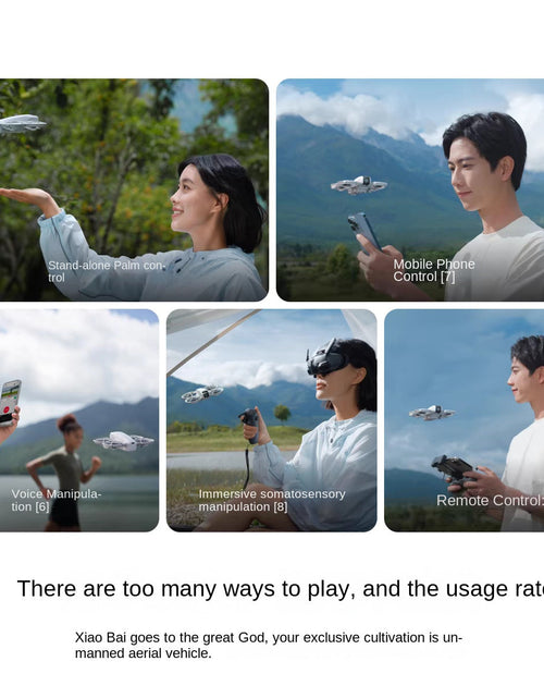 Load image into Gallery viewer, DJI Neo 4K Handheld Vlog aerial photography drone novice entry-level outdoor camping tourism AI intelligent tracking flight camera
