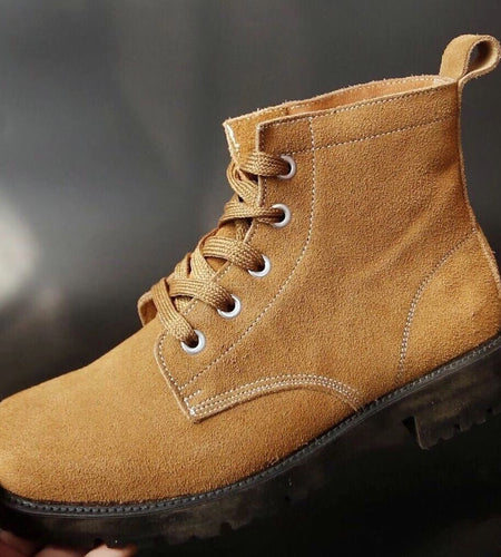 Fluffy Breathable Construction-Site Protective Big-Head Safety Shoes