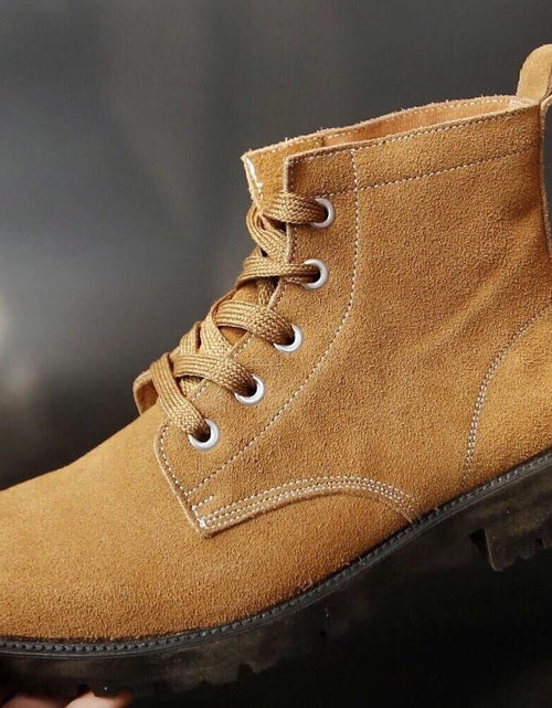 Load image into Gallery viewer, Fluffy Breathable Construction-Site Protective Big-Head Safety Shoes
