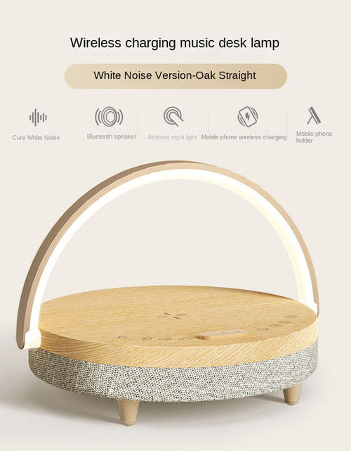 Load image into Gallery viewer, Living desk lamp, mobile phone, wireless charging, Bluetooth speaker, minimalist ins, bedside lamp
