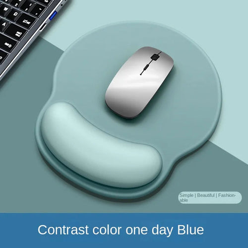 Load image into Gallery viewer, Gradient Mouse Pad Wrist Guard with Logo Female Wrist Guard Mouse Pad Wrist Support Computer Silicone Mouse Pad Wholesale
