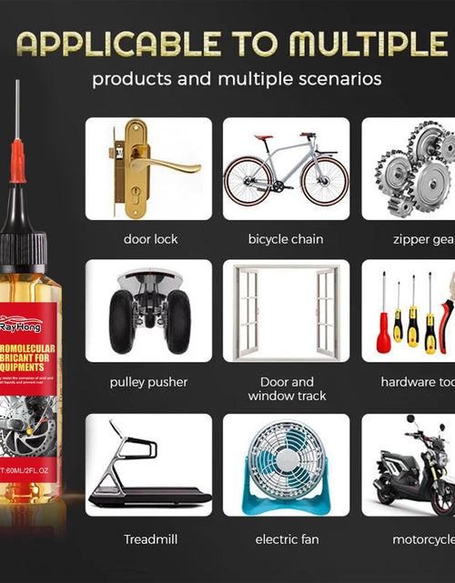 Load image into Gallery viewer, Rayhong Micromolecular Lubricant For Equipments, Auto Parts Maintenance Anti-Corrosion Dust Anti-Rust Multi-Purpose Lubricant
