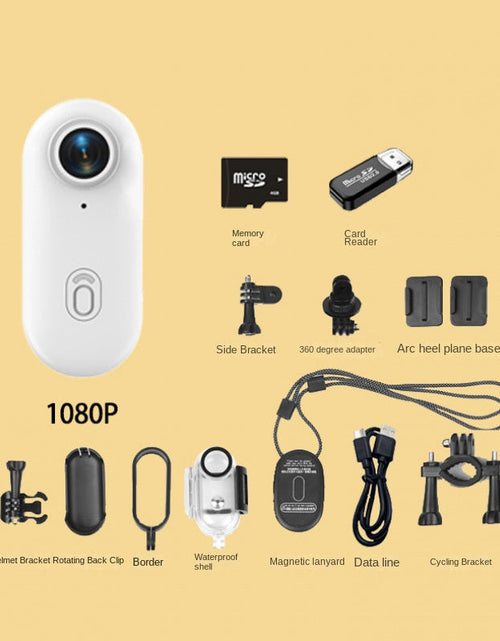 Load image into Gallery viewer, Thumb Bike Camera Magnetic Back Clip Sports Camera Thumb Recorder Pet
