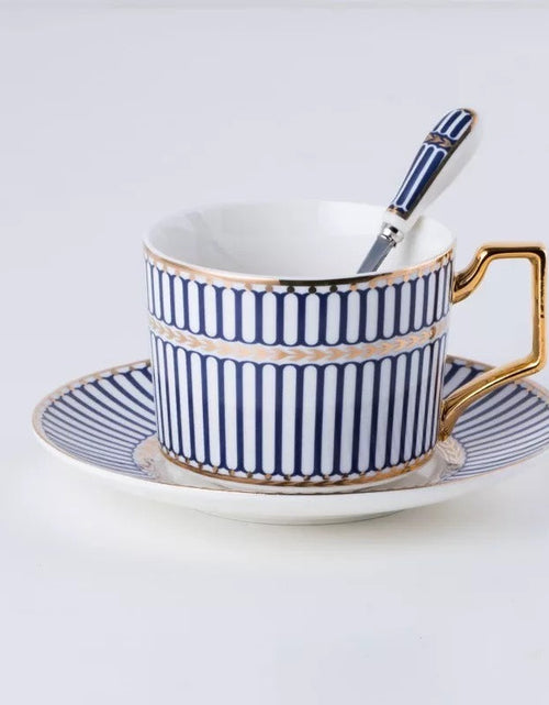 Load image into Gallery viewer, Nordic minimalist ceramic coffee cups and plates, English black tea cups, water utensils, tea cups, household offices
