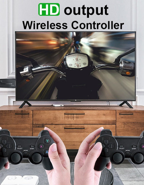 Load image into Gallery viewer, Wireless HD Game Console HDMI Game Console PSP Sega Arcade Simulator M8 Home TV Game Console
