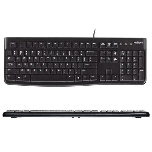 Load image into Gallery viewer, Logitech K120 wired keyboard notebook desktop computer office home USB office desktop waterproof
