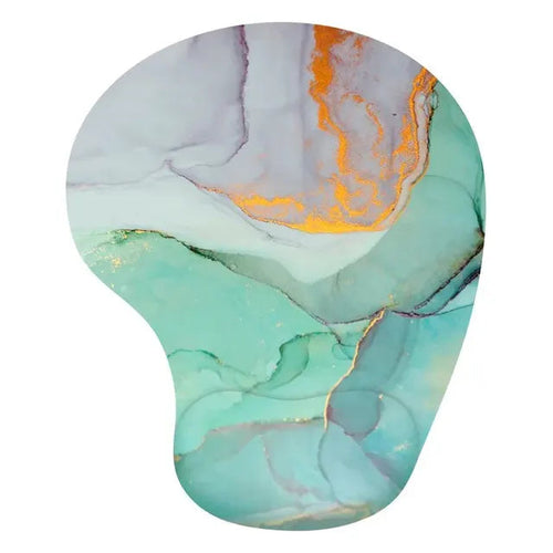 Load image into Gallery viewer, Wrist Mouse Pad Marble Pattern Hand Bowl Tray Mouse Pad Office Wrist Protection Anti-Skid Mouse Pads
