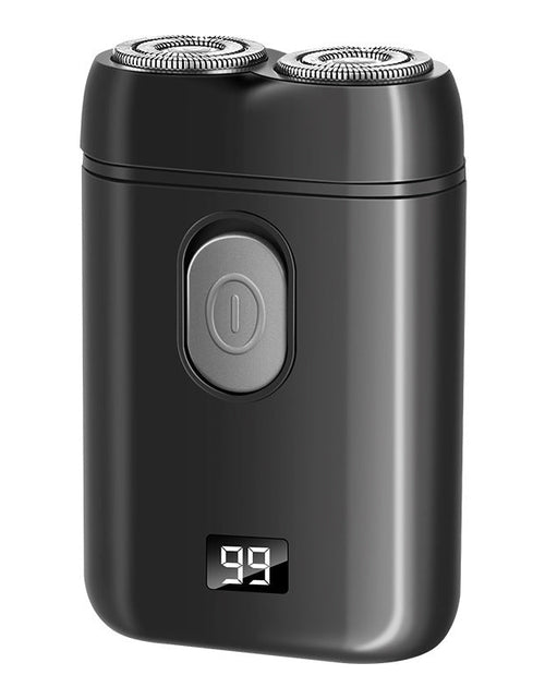 Load image into Gallery viewer, Shaver Travel Car Wash Shaver Double Head Portable Charging Floating Beard Knife
