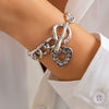 02  White K Bracelet 2586