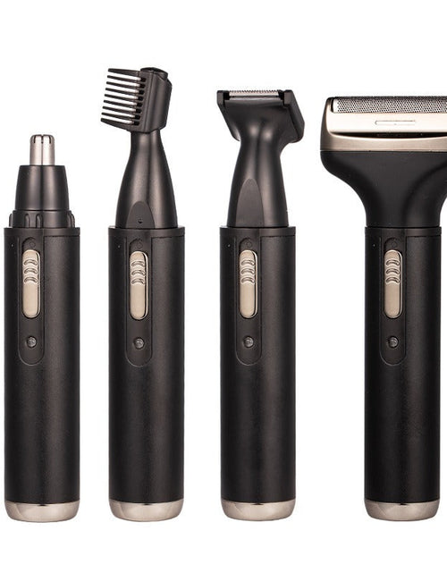 Load image into Gallery viewer, New Men's 4 in 1 Electric Razor Nose Hair Sideburns Knife Trimmer Eyebrow Grooming Set Compound
