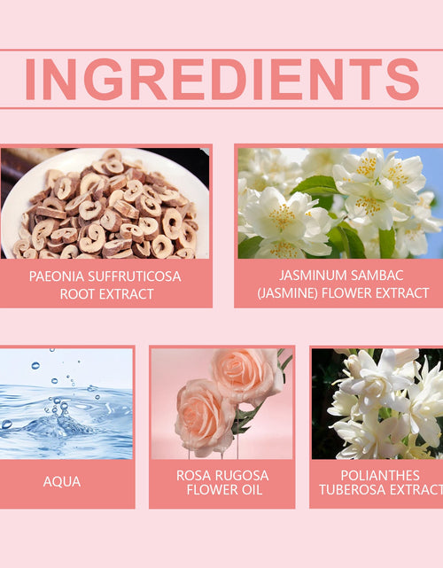 Load image into Gallery viewer, Roxelis Peony Fragrance For Women, Lasting Light Fragrance Fresh Floral Peony Charm Rose Fragrance Perfume
