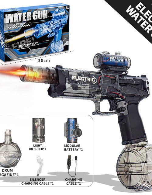 Load image into Gallery viewer, New Electric Automatic Water Gun With light Sprays Water Continuously High-pressure High-speed Powerful Ice Blast Water Gun Toys
