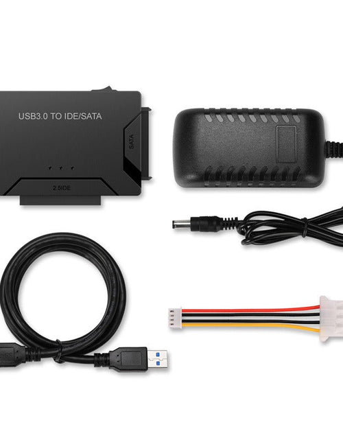 Load image into Gallery viewer, USB 3.0 hard drive adapter for three purposes USB 3.0 to SATA/IDE easy drive cable multifunctional easy drive cable
