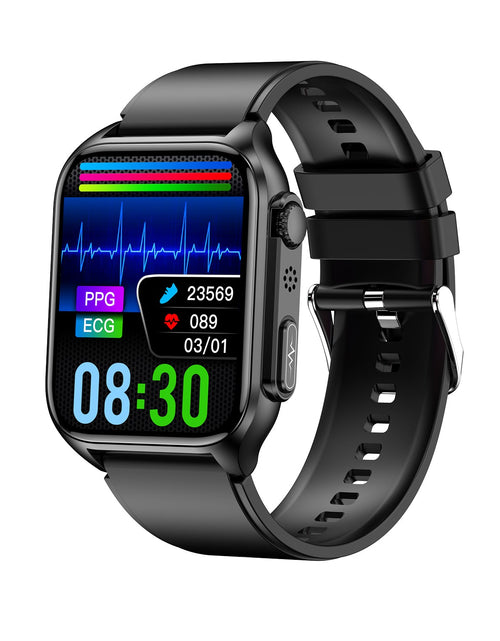 Load image into Gallery viewer, Non invasive blood sugar smart watch TK12ECG ECG blood pressure blood oxygen sleep monitoring call bracelet
