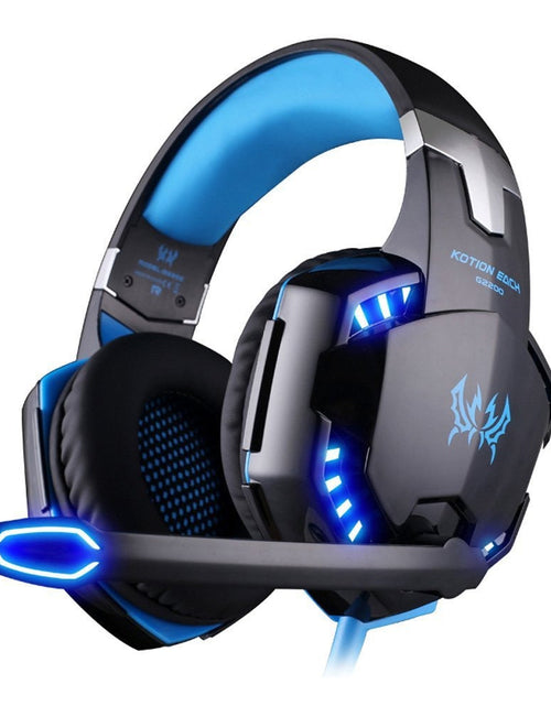Load image into Gallery viewer, G2000 Head Mounted Gaming Earphones with Wired Illumination Heavy Bass Earphones Computer Esports PS4 Earphones
