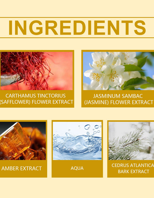 Load image into Gallery viewer, Roxelis Saffron Jasmine Inspired Perfume, Natural Fresh Lasting Fragrance Jasmine Perfume Spray
