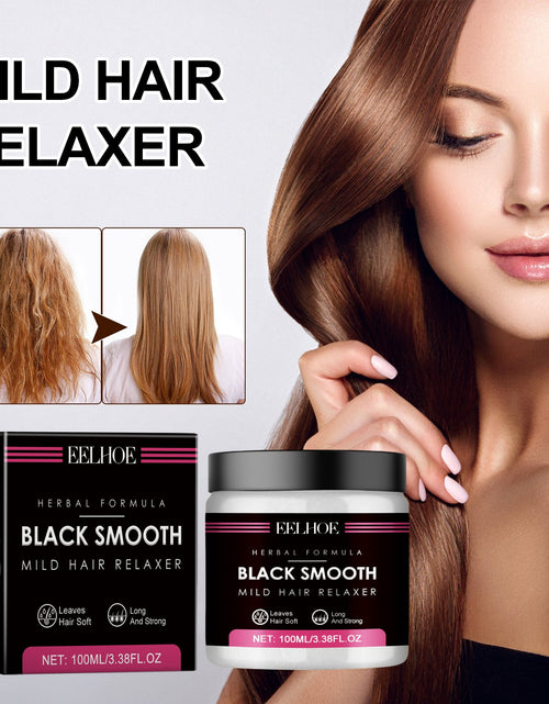 Load image into Gallery viewer, EELHOE Mild Hair Relaxer, Smoothing Dry Hair Smooth Straight Hair Gentle Nourishing Smoothing Treatment Cream
