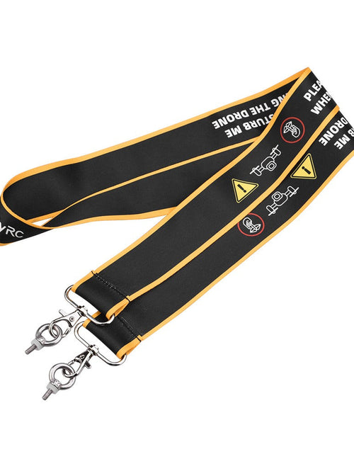 Load image into Gallery viewer, Neck strap with DJI RC remote control safety slogan (DJI Mini 3 Pro drone) Hanging accessories
