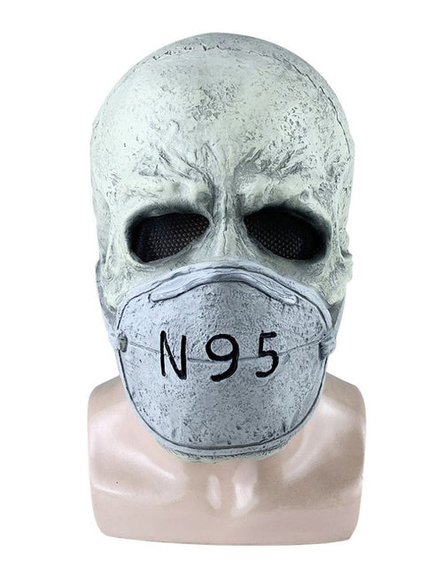Load image into Gallery viewer, 2020 New Halloween virus latex mask headgear Horror mask Role playing headgear Halloween Cosplay Best Gift
