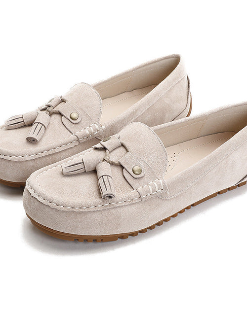 Load image into Gallery viewer, Soft-Bottom Non-Slip Slip-On Loafer Flats — Women’s Easy Comfort Shoes
