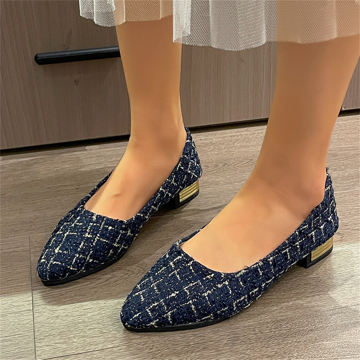 Lazy Shoes Roman-style Slip-on Elegant Pumps