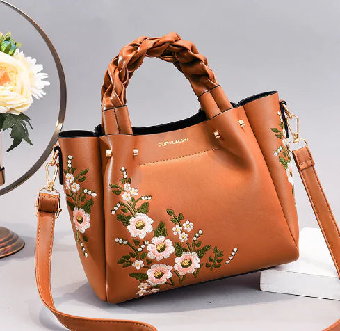 Load image into Gallery viewer, New Floral Women's Handbag and Crossbody Bag
