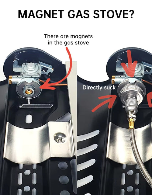 Load image into Gallery viewer, Koyaf Magnetic Iso Gas to Bhutan Gas Burner Conversion Adapter
