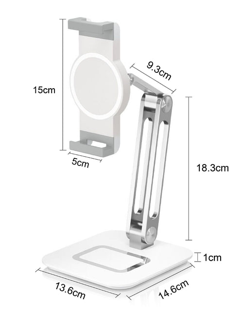 Load image into Gallery viewer, Universal Aluminum Desktop Foldable Tablet Phone Stand Holder
