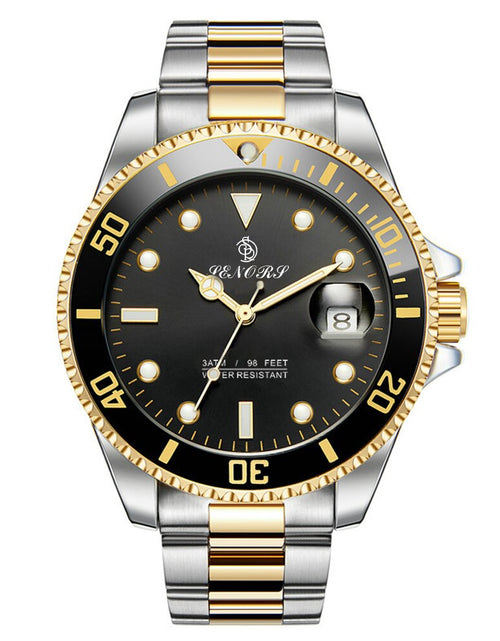 Load image into Gallery viewer, Brand Luxury Men Watches Automatic Black Watch Men Stainless Steel Waterproof Business Sport Mechanical Wristwatch Sub Mariner
