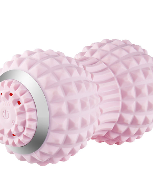 Load image into Gallery viewer, Electric massage peanut ball vibration yoga ball muscle fascia ball silicone ball vibration relaxation ball
