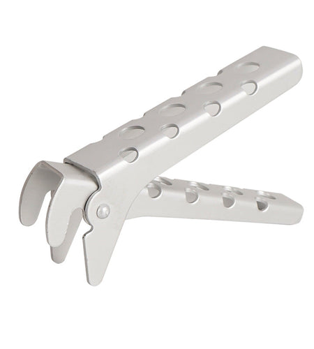 Anti scald pot clamp aluminum alloy perforated pot clamp outdoor portable hand clamp picnic barbecue kitchen tool pot handle